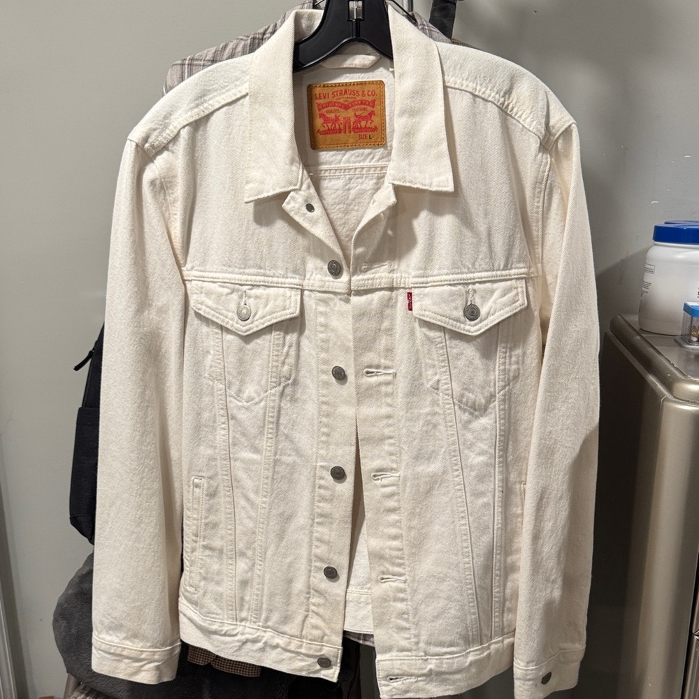 Levi's Off-White Denim Jacket